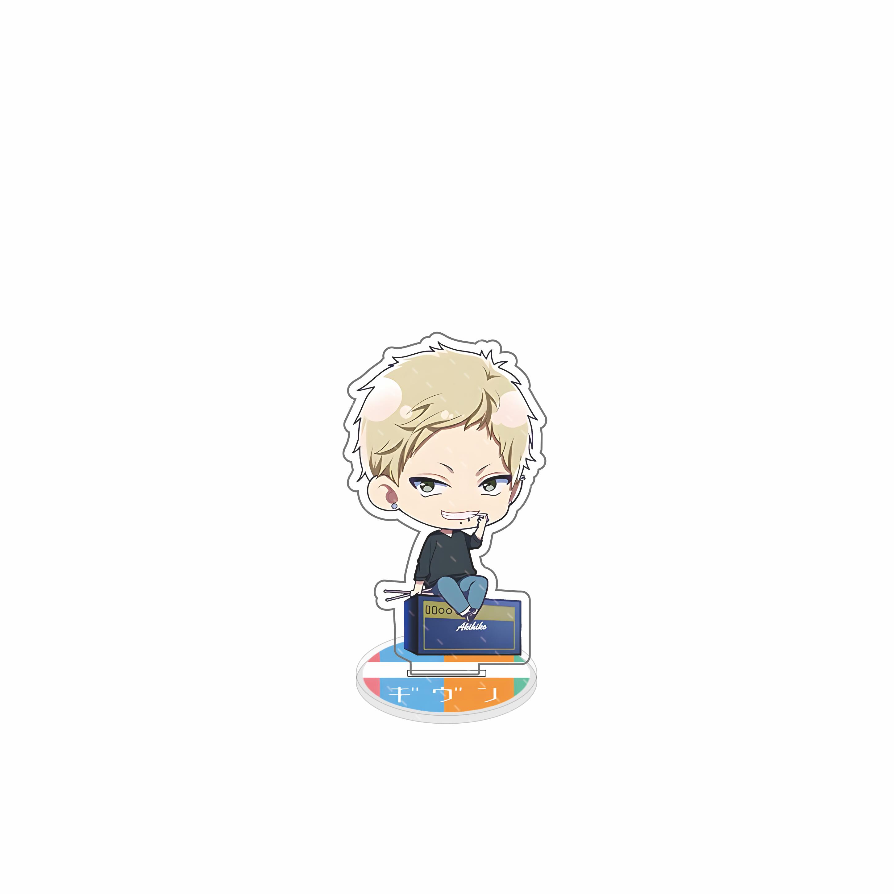 

Anime Given Acrylic Stand Model 10cm Figureprint Yaoi Bl Given Acrylic Characters Satou Mafuyu Ritsuka Nakayama Pendant Toy 10 cm