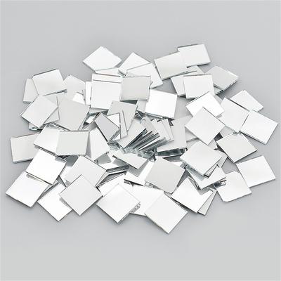 Muursticker Spiegelstickers 100 STUKS 10x10mm Discobal Glas