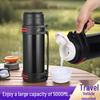 304 Stainless Steel Large Capacity Portable Thermos for Camping and Household Use