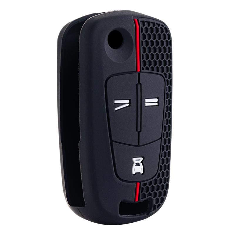 Silicone Car Remote Key Case Cap Cover Shell Fob For Opel Vauxhall Astra H Corsa D Vectra C Zafira Astra Vectra Signum 2/3Bnt