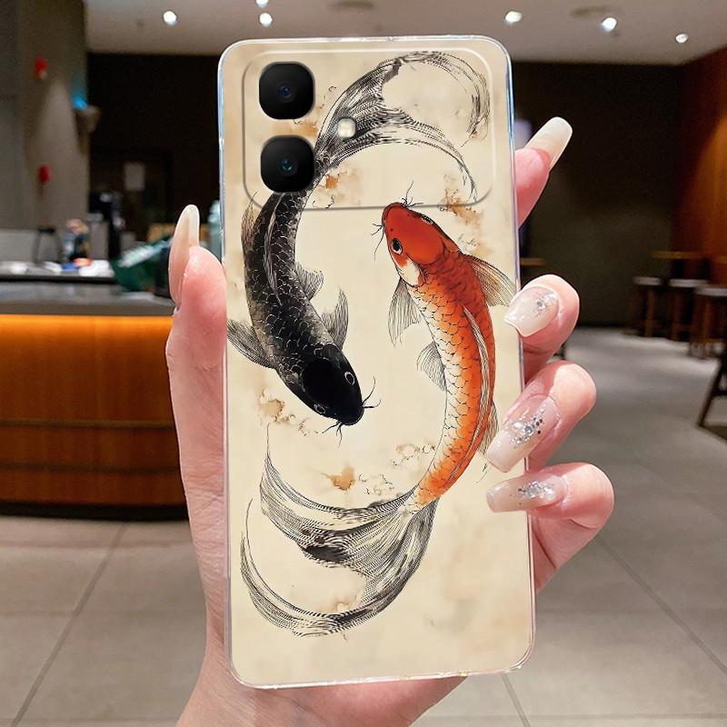 Casing For Infinix Smart 20 X6840 X6840B Luxury Dragon Cute Cool Boys Girls Transparent Soft silicone TPU Phone Case Back Cover