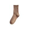 Women's Mid-Calf Ruffle Lace Socks: Spring & Autumn Japanese Style, Versatile for Autumn & Winter