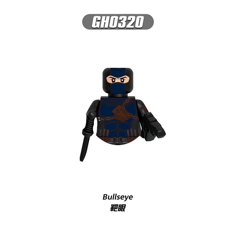 Thunderbolts Black Widow Building Blocks Daredevil  Bricks Taskmaster For Toys Gifts Children Mini Action Figures Party GIFTS