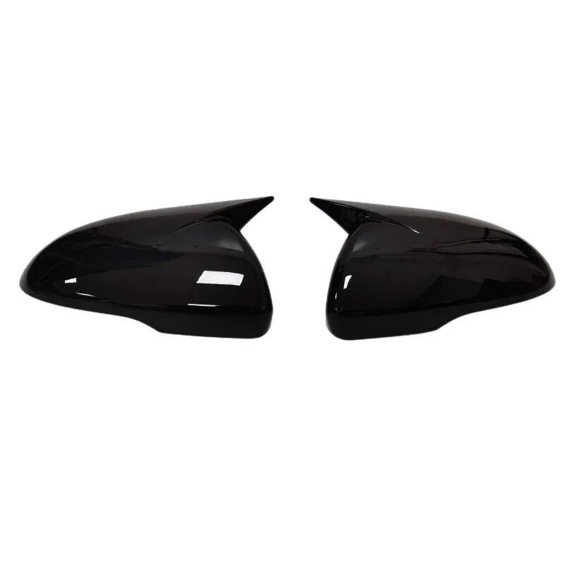 

For Kia Optima K5 2016-2020 Car Sticker Rearview Side Mirror Cover Wing Cap Exterior Door Rear View Case Trim Carbon Fiber Look