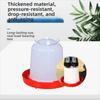 1.5L 8L 15L Bebedero para Pollos y Pájaros Contenedor de Agua Colgante Bebedero Duradero para Aves de Corral Alimentador Suministro de Agua