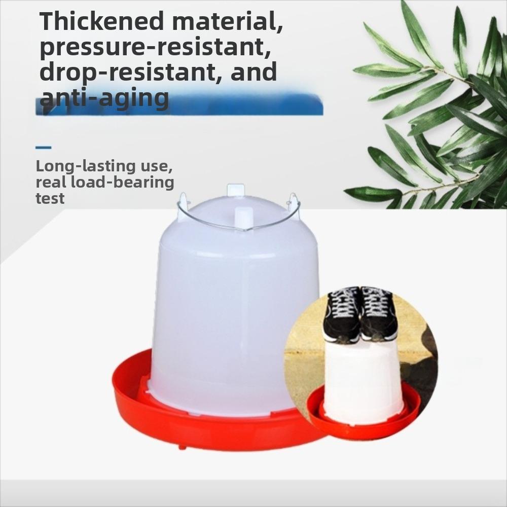 1.5L 8L 15L Bebedero para Pollos y Pájaros Contenedor de Agua Colgante Bebedero Duradero para Aves de Corral Alimentador Suministro de Agua
