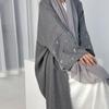 Loriya 2023 Elegant Embroidered Cardigan Robe LR664