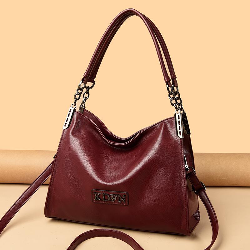 Crossbody Bag Single Shoulder Bag Middle-aged Women Multi-layer Large Capacity Women's Bag