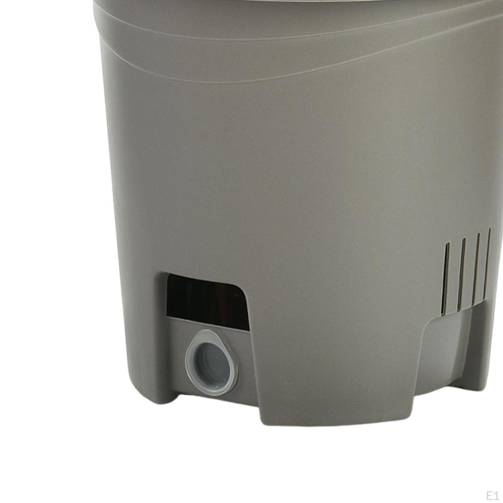 Plant Pot Planter Dark Gray for Vegetables Strawberries Durable Flower Nursery Window