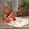 Women's Wedge Sandals Slip On Lightweight Walking Sandals Women Plus Size 43 Casual Comfortable Summer Shoes Woman 2025