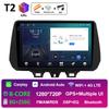 GPS Navigation Car Video For Hyundai TUCSON 2019 2020 2021 Radio Player Autoradio Bluetooth Cooling Fan QLED IPS Screen No 2 Din