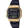 [Casio] CASIO Digital Watch Standard A168WEGB-1B Men's Women's Black x Gold Black Reversed LCD Ov...