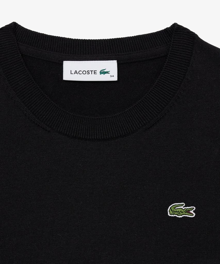 LACOSTE Women'S Basic Crew Neck Short Sleeve Sweater Af115E-56G 031