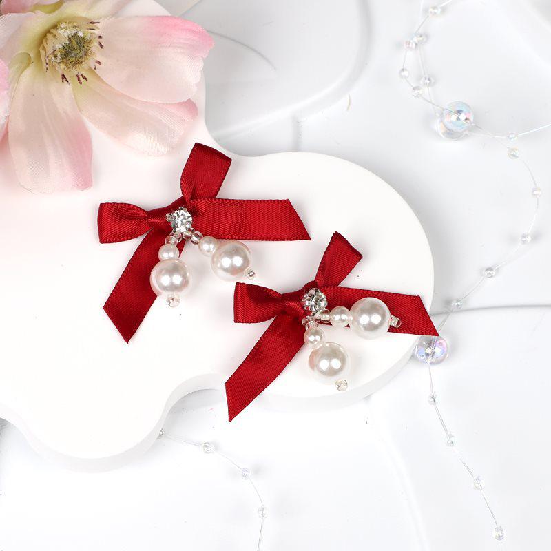 Deluxe Handmade Bow Tie & Lace Trim DIY Set for Accessories