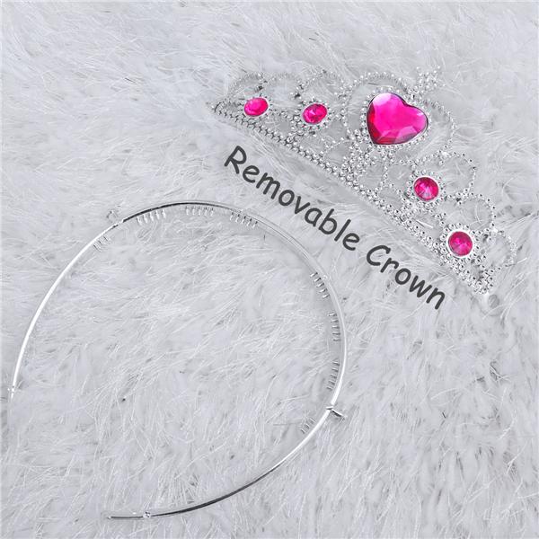 TOYMYTOY 5PCS Princess Crown Dress up Headdress for Kids Girls Children