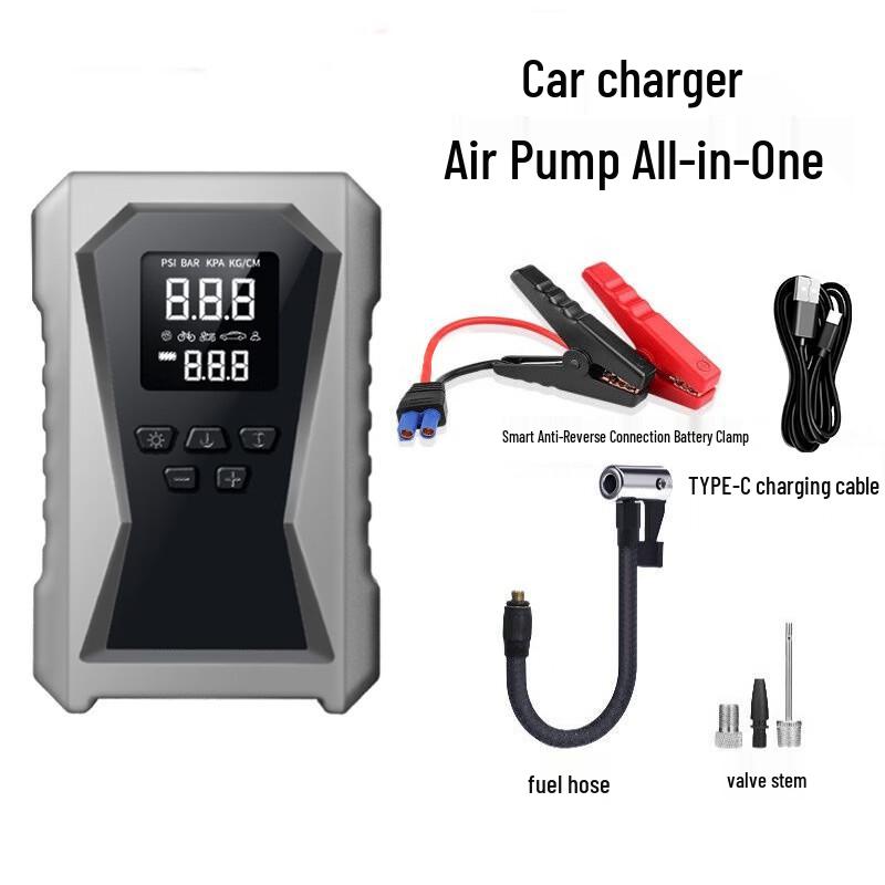 Multifunction Car Air Compressor with Emergency Power