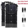 300W/600W Solar Panel 18V Flexible Solar Cell 10A-100A Controller Suitable For Mobile Phone Car RV Camping Solar Plate Charger 4