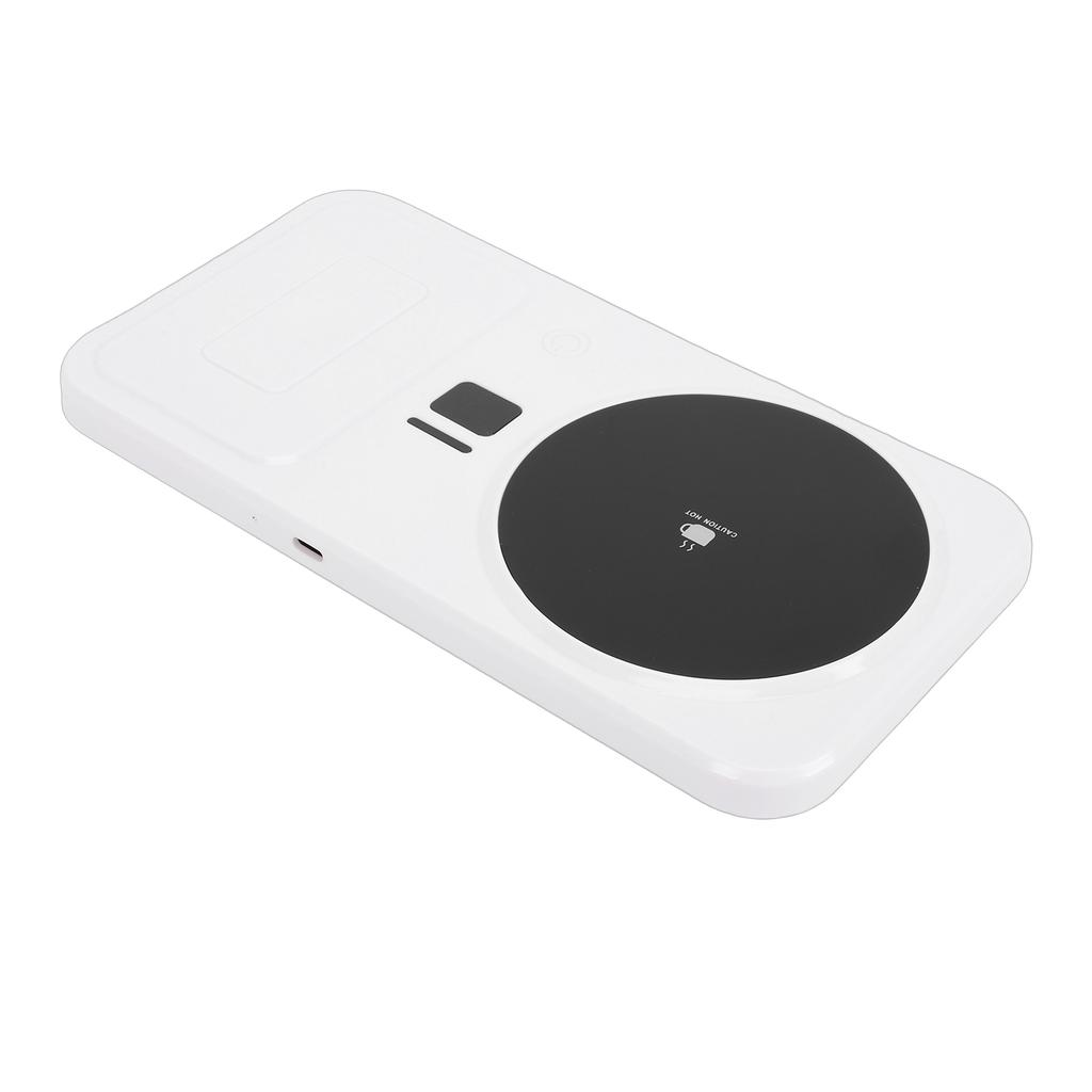Mug Warmer White Multifunctional Temperature Controlled Cup Warmer with Wireless Charging 3 Temp Settings for Coffee Milk