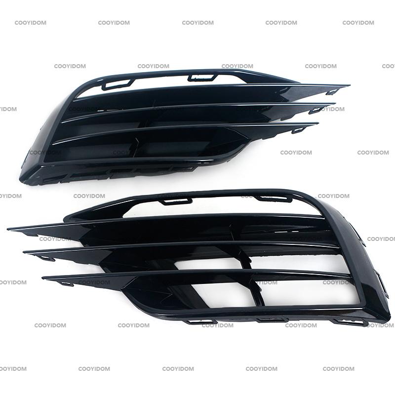 Car Front Bumper Fog Light Lamp Cover Grille Lower Grill For Volkswagen VW Scirocco R 2015 2016 2017 2018