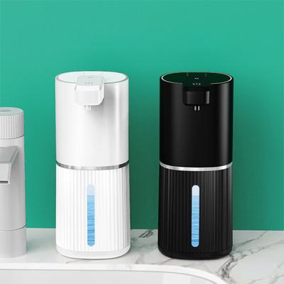 Dispenser di Sapone Automatico Senza Contatto Ricaricabile USB Impermeabile IPX5 Erogazione Regolabile a 4 Livelli Capacità 380 ml Dispenser di Sapone