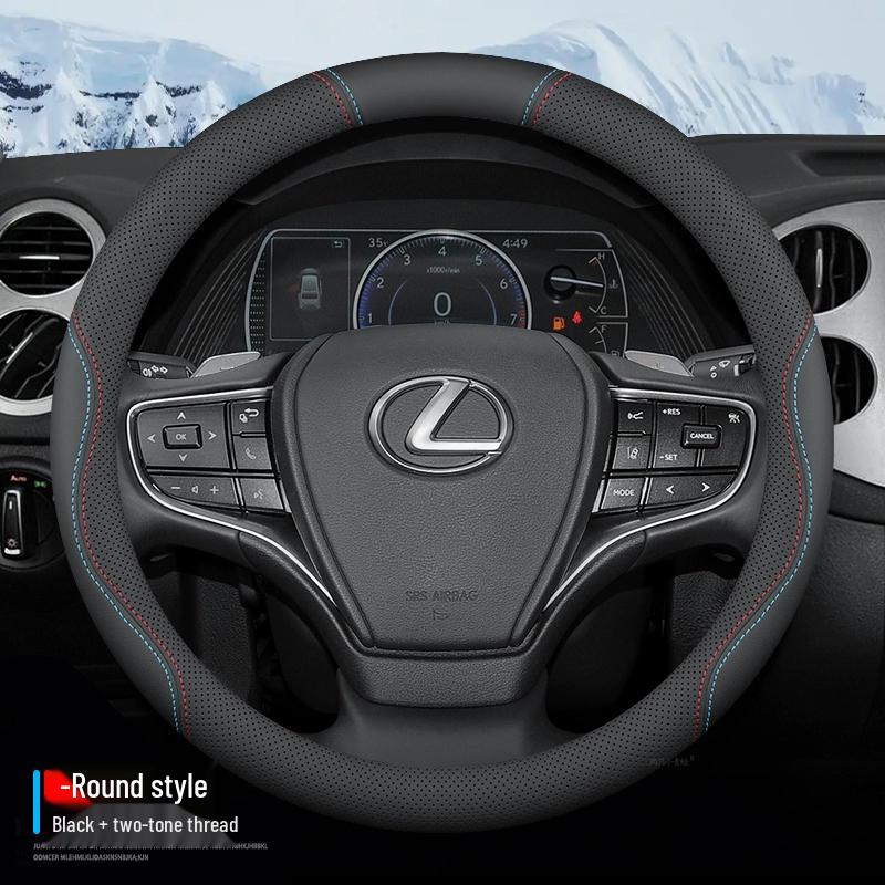 All-Season No-Sew Steering Wheel Cover for 2019-2025 Lexus LX