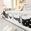 Chenille Sofa Cover Towel Sofa Seat Cushions Four Seasons Universal Sofa Cover Cover Double-Sided Full Cover Non-Slip Seat Cushion Cloth