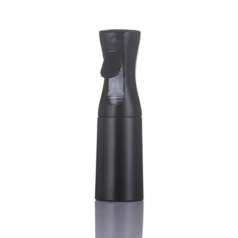 Refillable Skin CareShowering Pets Black 200ML Empty Spray Bottles Continuous Spray Bottle for Hair Spray Water Bottle Fine Mist