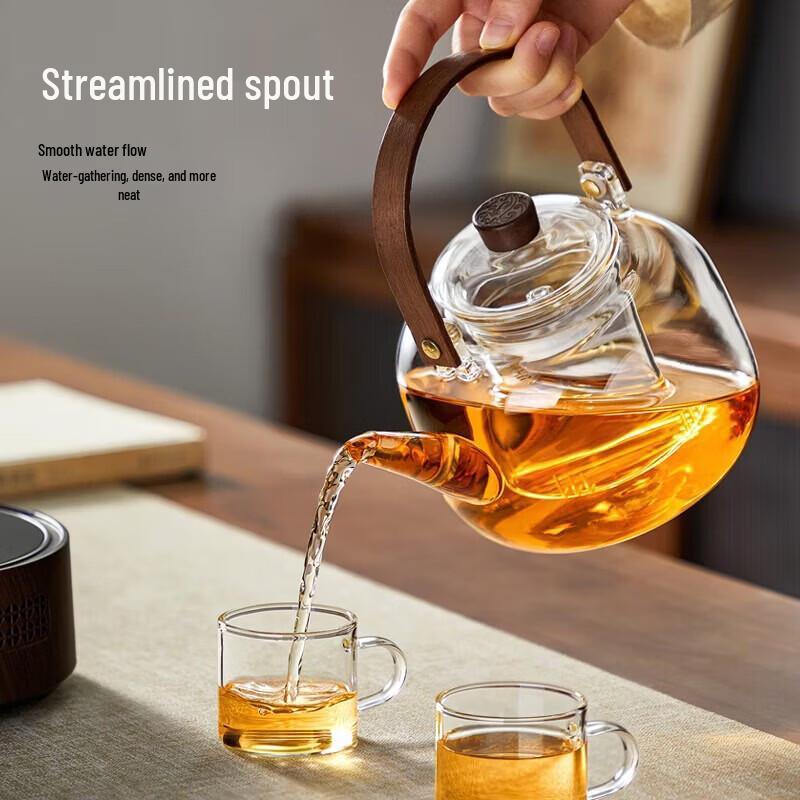 YIHUTEA Mingyuan High-Temperature Boiling Glass Teapot