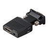 Převodník 1080P VGA samec na hdmi samice s USB audio kabelem