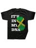It's In My DNA Jamaica Jamaican Pride T Shirt Summer Graphic Cotton Streetwear Short Sleeve Birthday Gifts T-Shirt Wounisex 61406