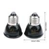 1Pc 220-240V Far Infrared Heating Lamp Black Ceramic E27 Pet Warmer Bulb Brooder Chickens Tortoise Lizard Reptile Light 20-80W