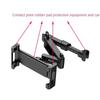 Telescopic Car Back Seat Stand Bracket Car Rear Pillow Phone Holder Car Headrest Tablet Holder  Pad