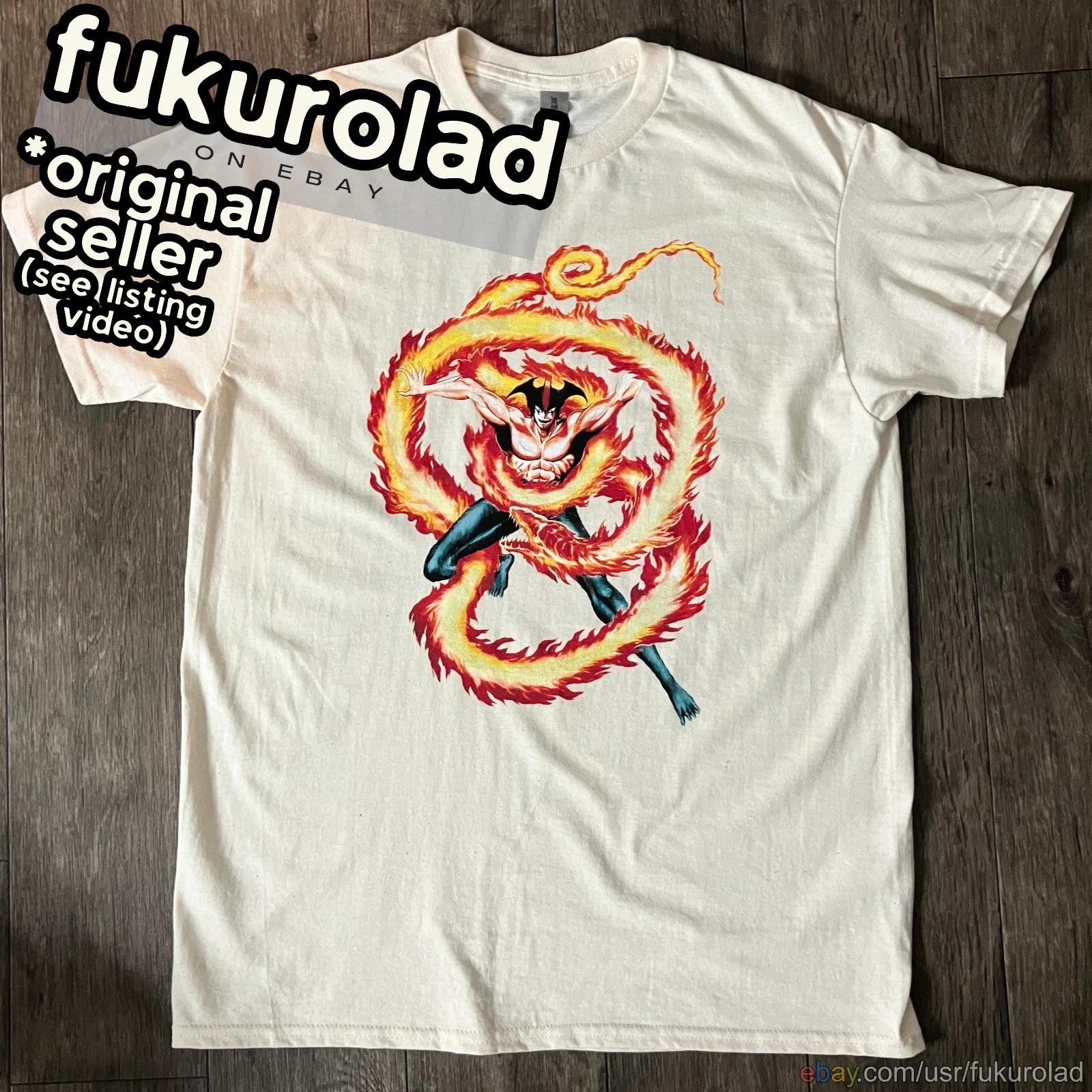 DEVILMAN devil man AMON FIRE UNISEX t-shirt - GILDAN - high quality print S