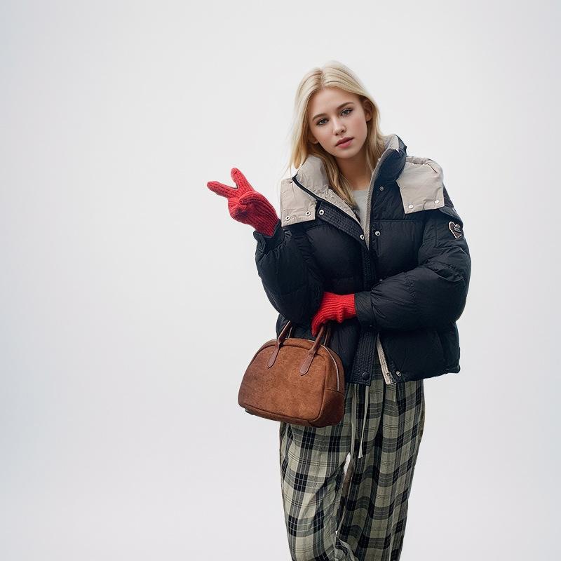 

Женская хлопковая куртка 2024 года, новая зимняя женская тонкая короткая теплая куртка с капюшоном, женская верхняя одежда, женские однотонные повседневные парки, топы XL чёрный