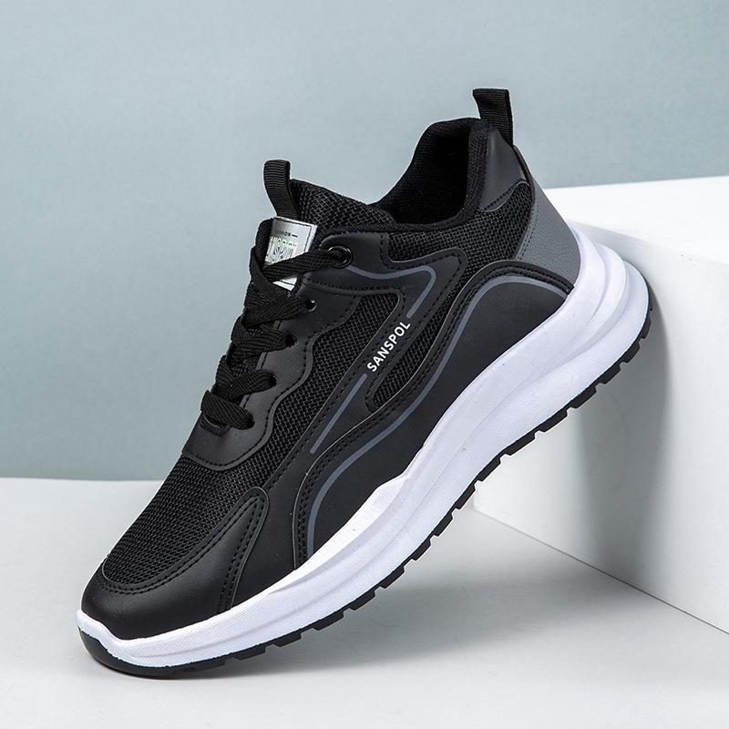 

New mesh breathable sneakers lightweight soft-soled running shoes trendy casual shoes large size shoes men 44