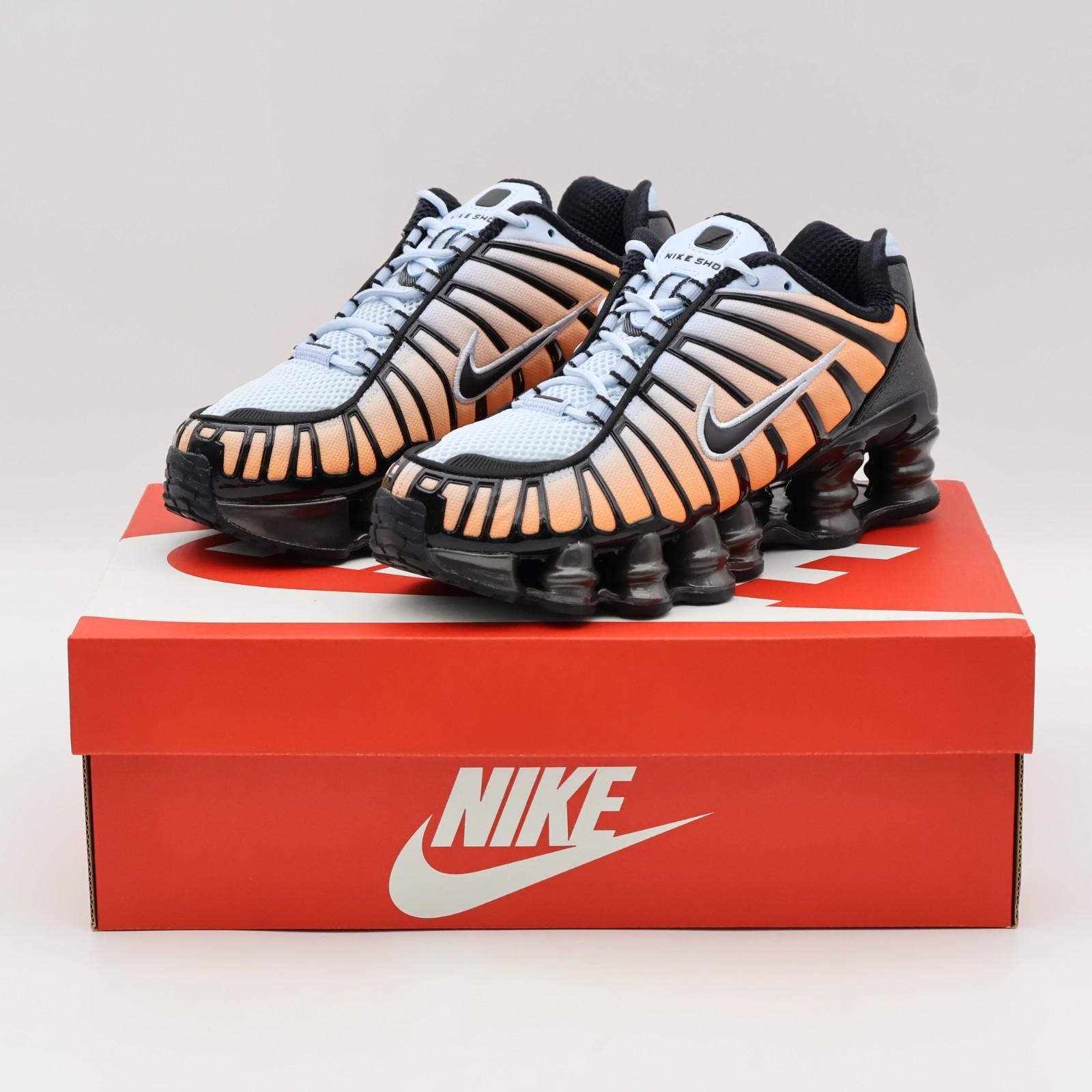 AR3566-401 Nike Shox TL Blue Tint Total Orange (Women s) 5W