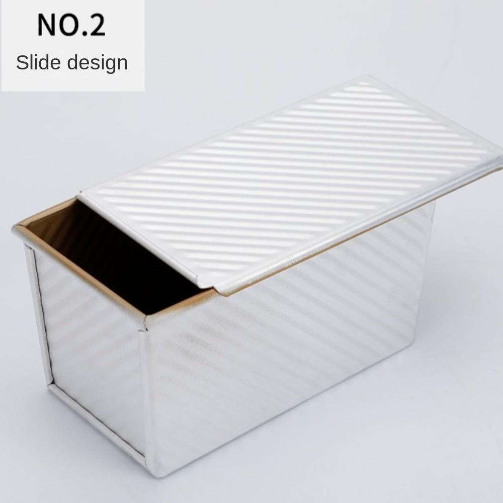 250g/450g/750g/900g/1000g Forma na bochník z hliníkové slitiny s nepřilnavým povrchem, pečicí nástroj, forma na dort