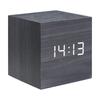 Wooden Digital Alarm with Temperature Sound Desktop LED Bedside ClocK LED Alarm Clock Office Decoration Home Decor