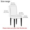 Thickened Autumn Jacquard Chair Covers Backrest Covers Stretch Spandex Dining Room Seat Cover Protector for Home Kitchen Hotel