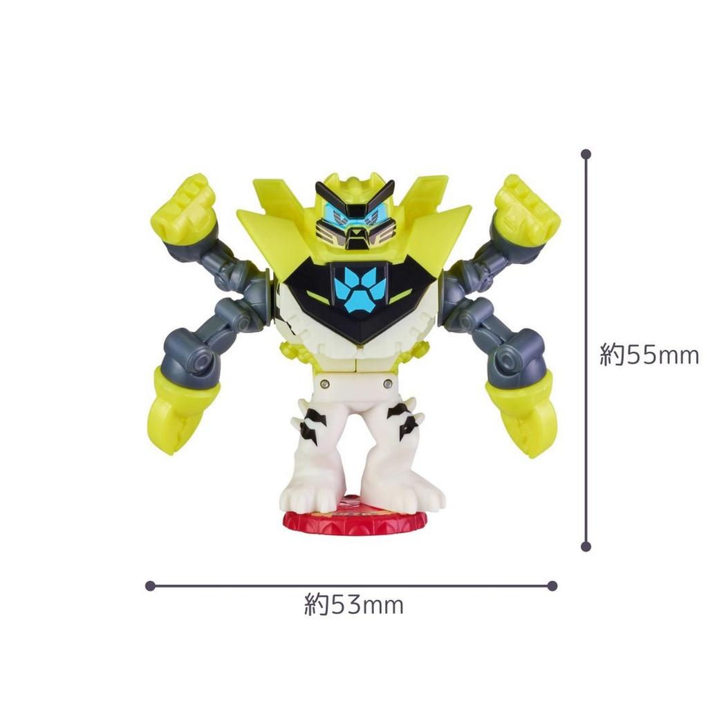 AKEDO [Official Japanese Product] Hassey Top-in White Paw/Battle Giants & Beast Pack