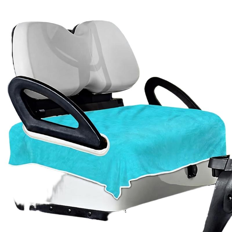 

Strong Golf Cart Seat Cover Perfect For Protecting Seats From Sun Rain And Daily Wear Tear синій