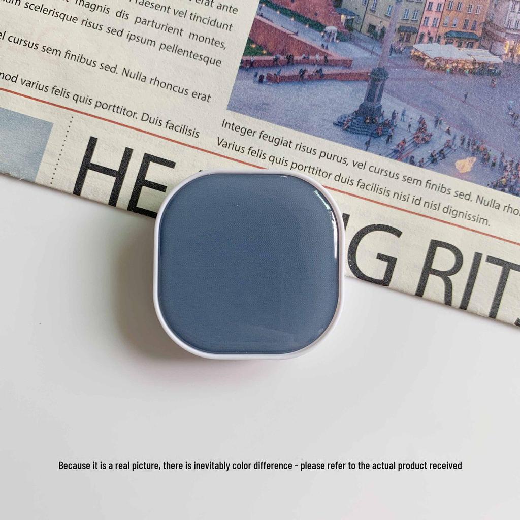 Rotatable Square Mobile Phone Holder: Foldable, Solid Color, Multi-Function with DIY Logo