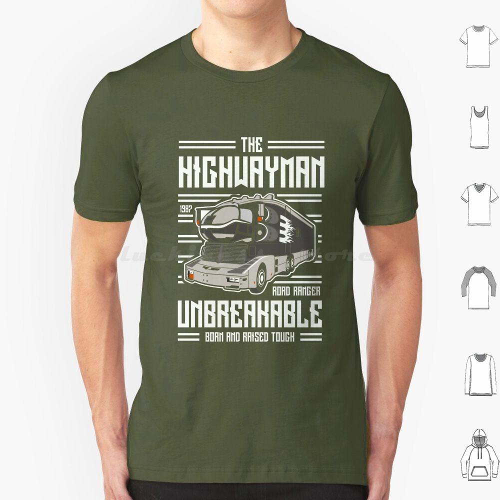 The Highwayman T Shirt Cotton Men Women DIY Print Highway Man Truck Car Rider Tv Show 1980 Usa American Geek Hero Superhero S