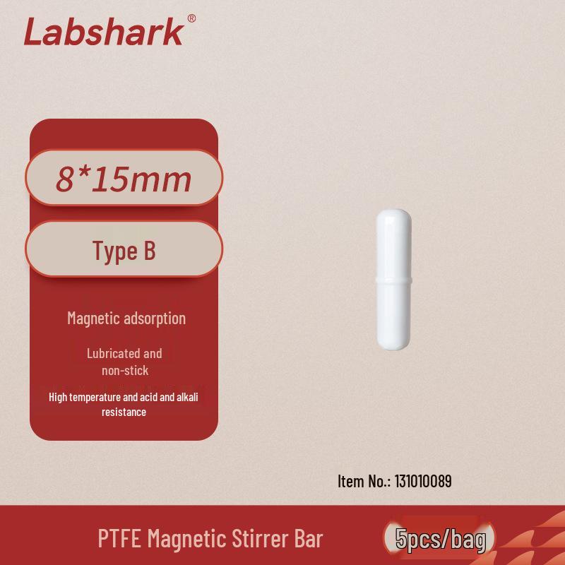 Набор магнитных мешалок Labshark PTFE - 5 цилиндрических и крестообразных вариантов (Тип A, B, C)