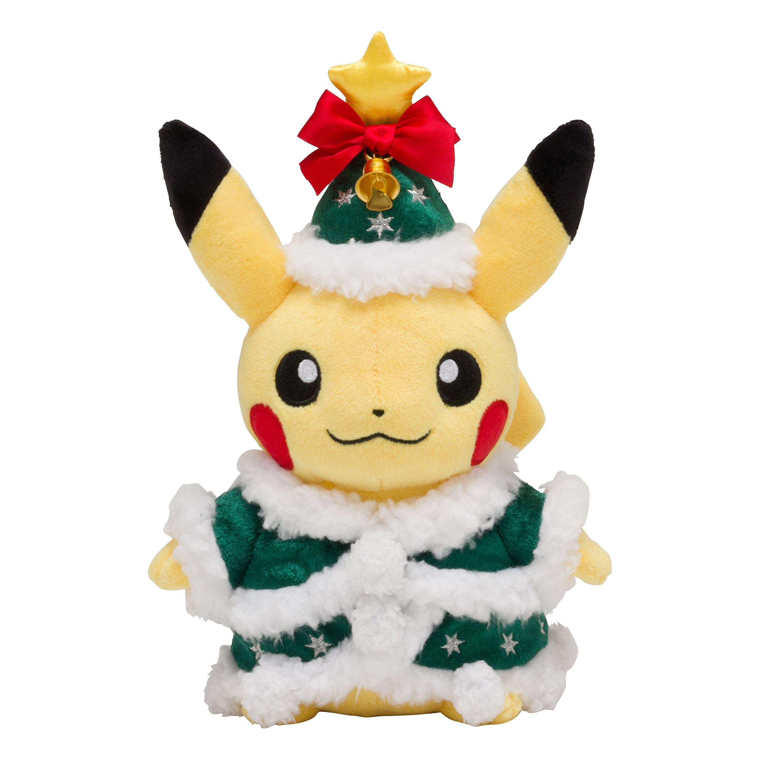 

Pokémon Center Original Plush Toy Christmas 2017 Pikachu 23 x 10.5 x 15 cm (H x W x D)