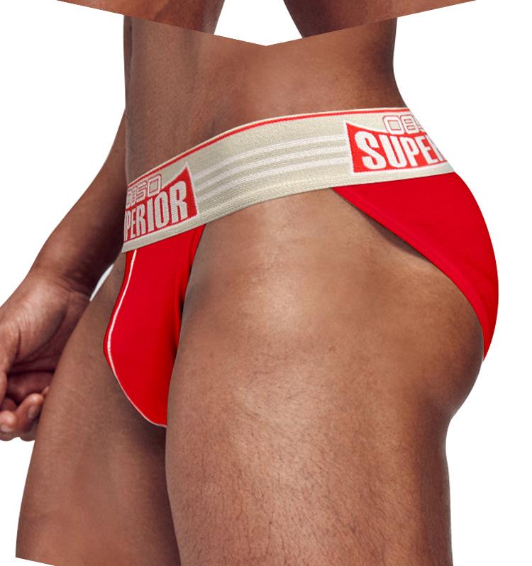 Men's Low Waist Fitness Anti-Chafing Briefs BS844
