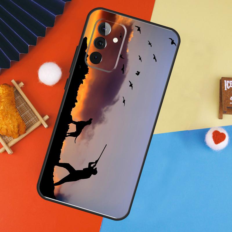 Bird Duck Hunting Sunset Case For Samsung Galaxy A17 A35 A55 A06 A16 A26 A36 A56 A53 A32 A52 A33 A13 A14 A34 A54 A15