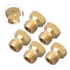 5PCS Gas Nozzles Burner Jets Nozzles Set Kitchen Appliance Home Cooking Multiple Nozzle Sizes Standard M6 X 0.75 Thread