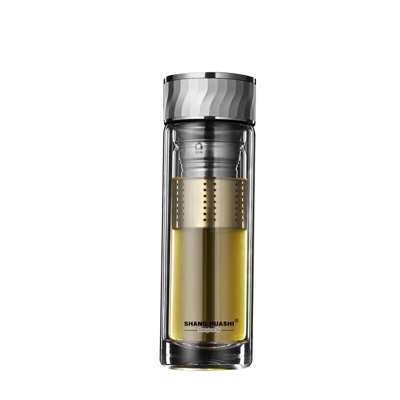 SHANG HUASHI Crystal Glass Tea Infuser Bottle