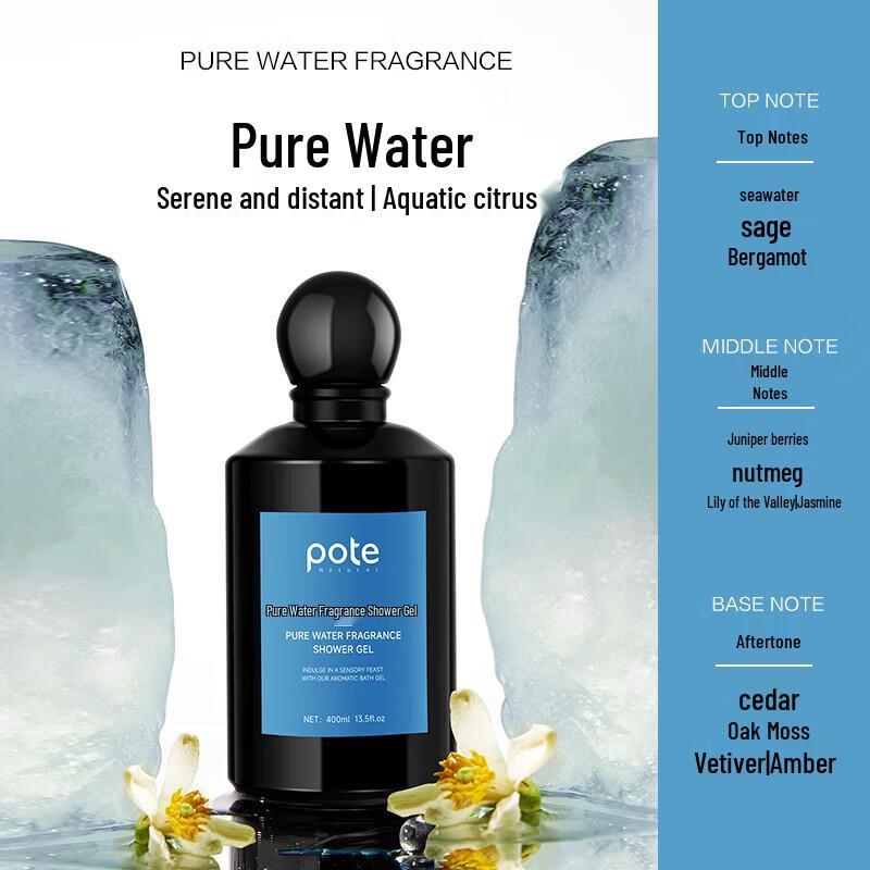 Bati Pure Water Fragrance Shower Gel Duo